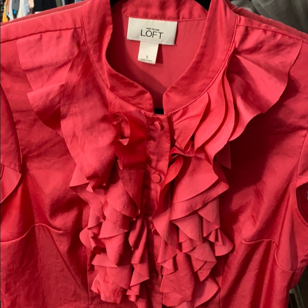 Loft Ruffle Blouse. - Picture 2 of 3